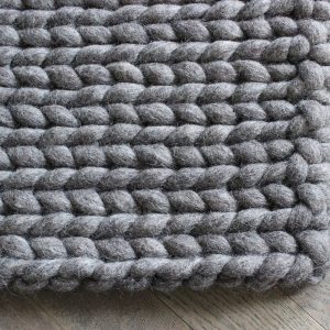 Handcrafted felt decor piece for kitchens and home spaces.