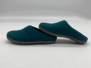 Handmade wool felt shoes for comfort and warmth