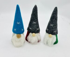 Nepalese felt decor showcasing traditional craftsmanship